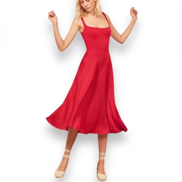 Reformation Dresses & Skirts - REFORMATION ROU Jersey Knit Tank Dress - Size S